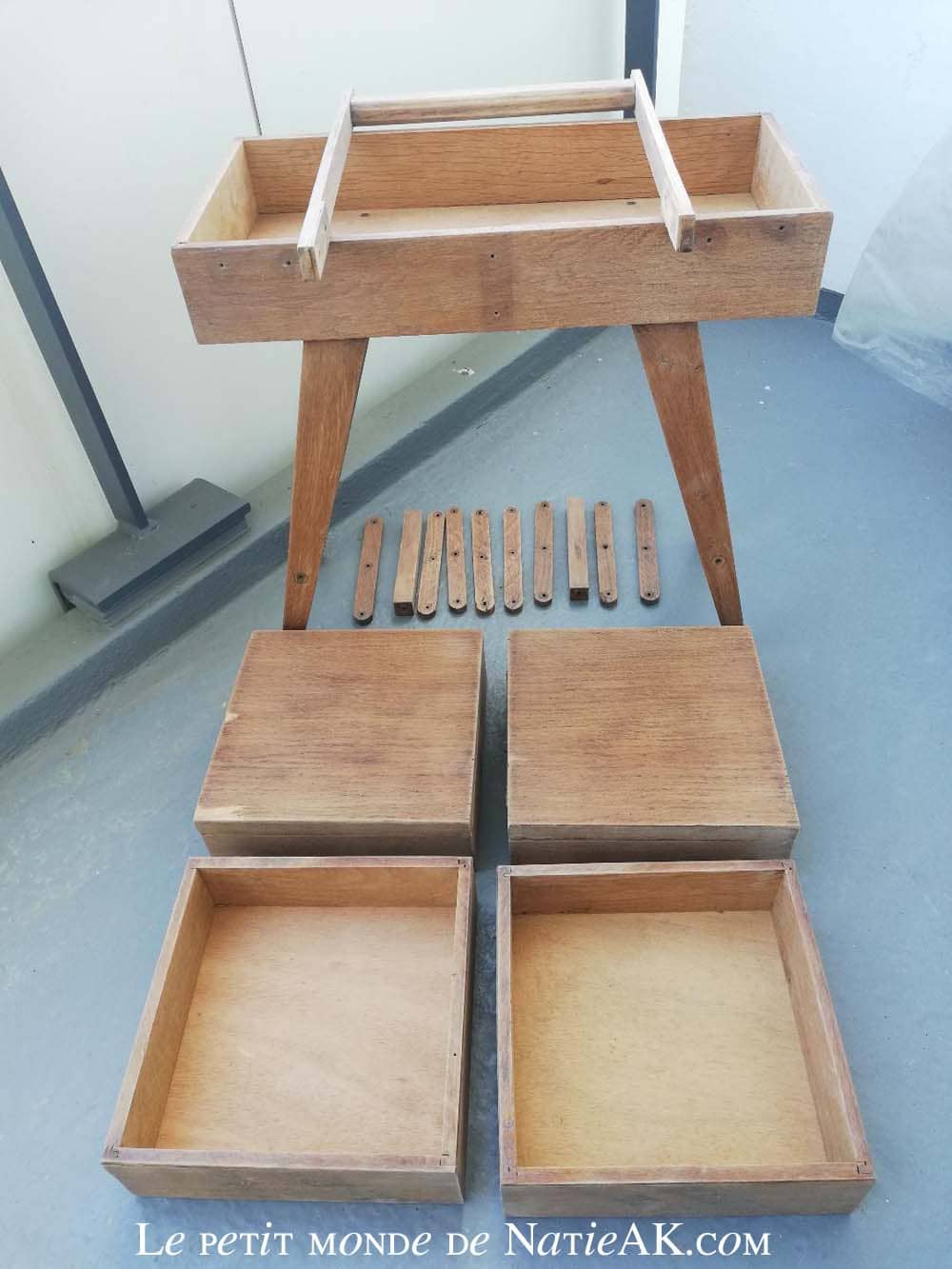 travailleuse entièrement poncée