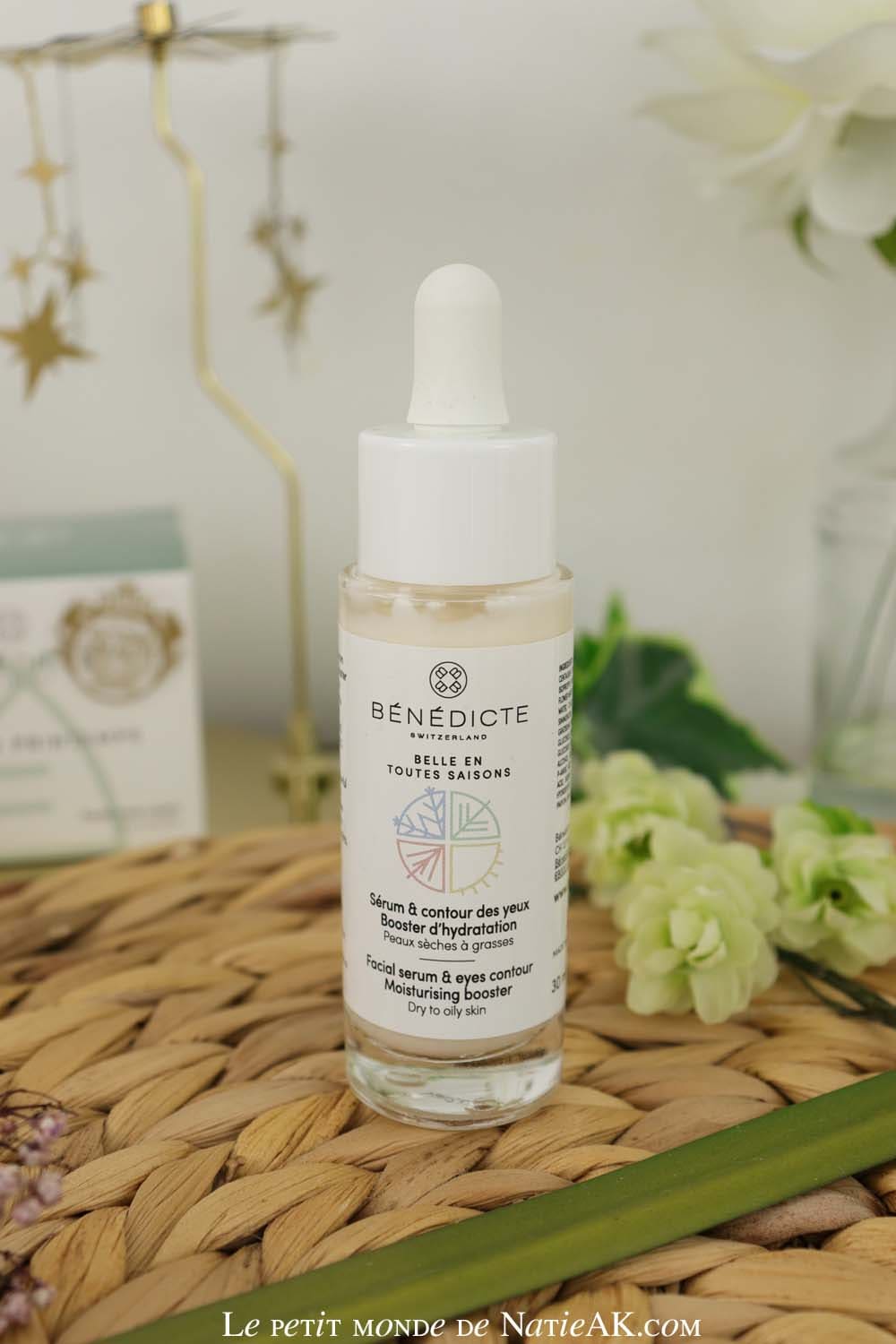 sérum booster d'hydratation Belle en toutes saisons Bénédicte Switzerland