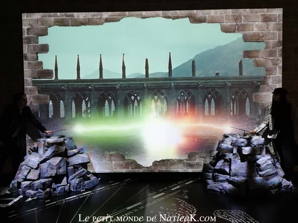 exposition Harry Potter bataille de Poudlard