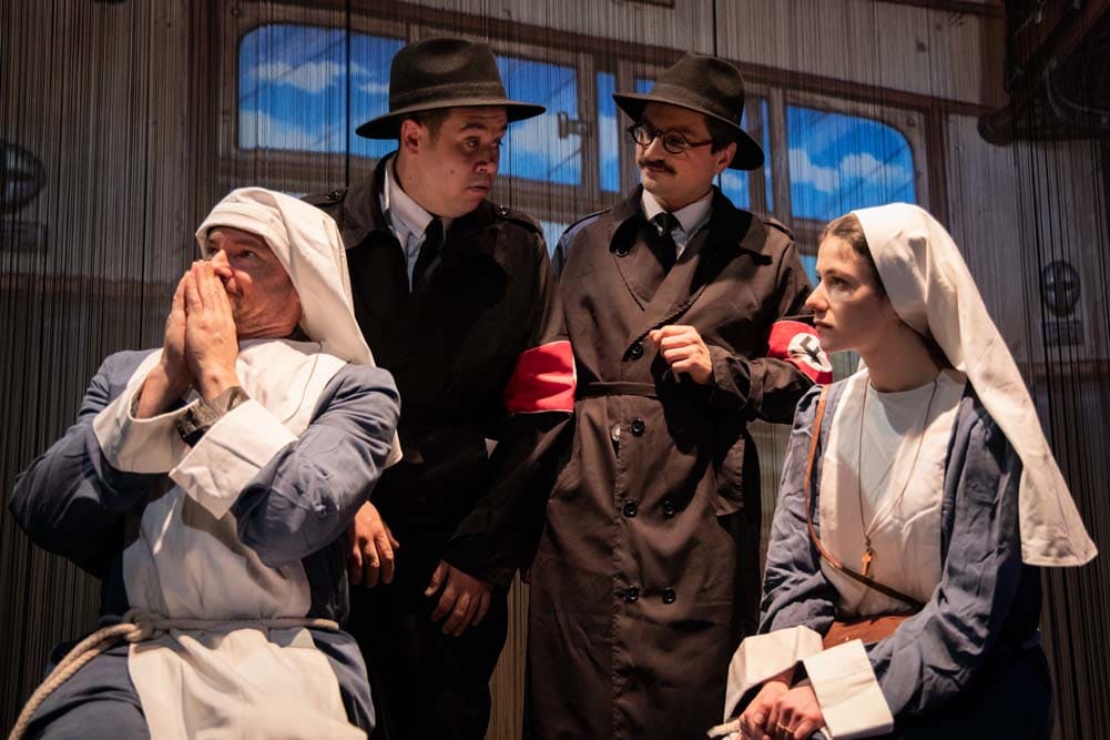 comédiens de L'incroyable histoire de l'ile mystérieuse