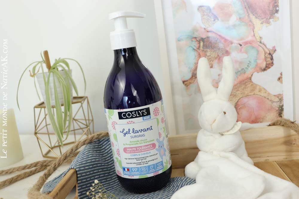 Trophées Cosmébio 2023/2024 Gel lavant Bain bébé COSLYS avis