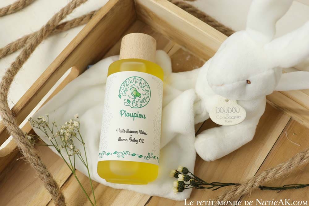huile Maman Bébé de Pioupiou Cosmetics avis