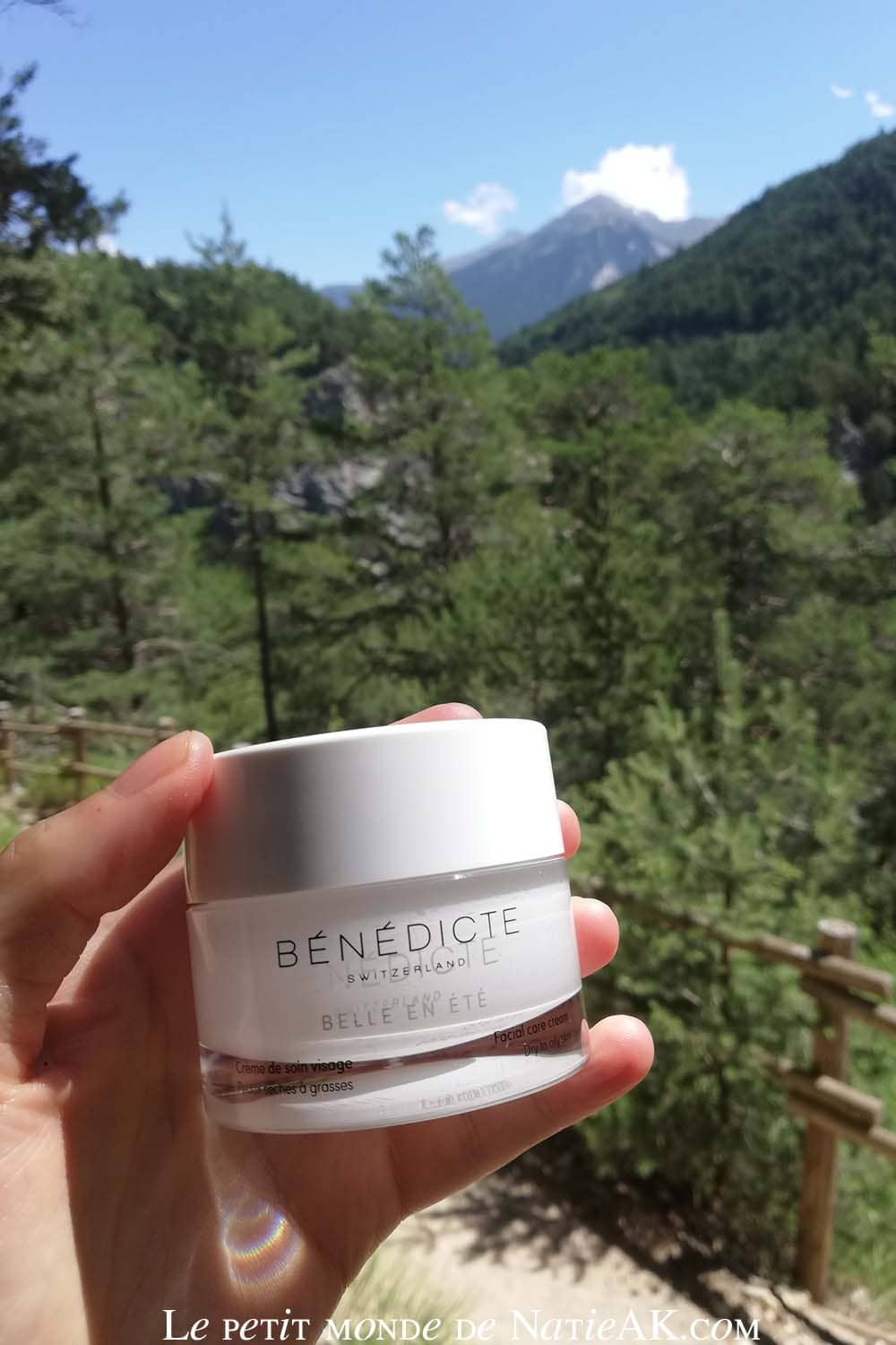 crème visage belel en été Bénédicte cosmetics pour peau mature