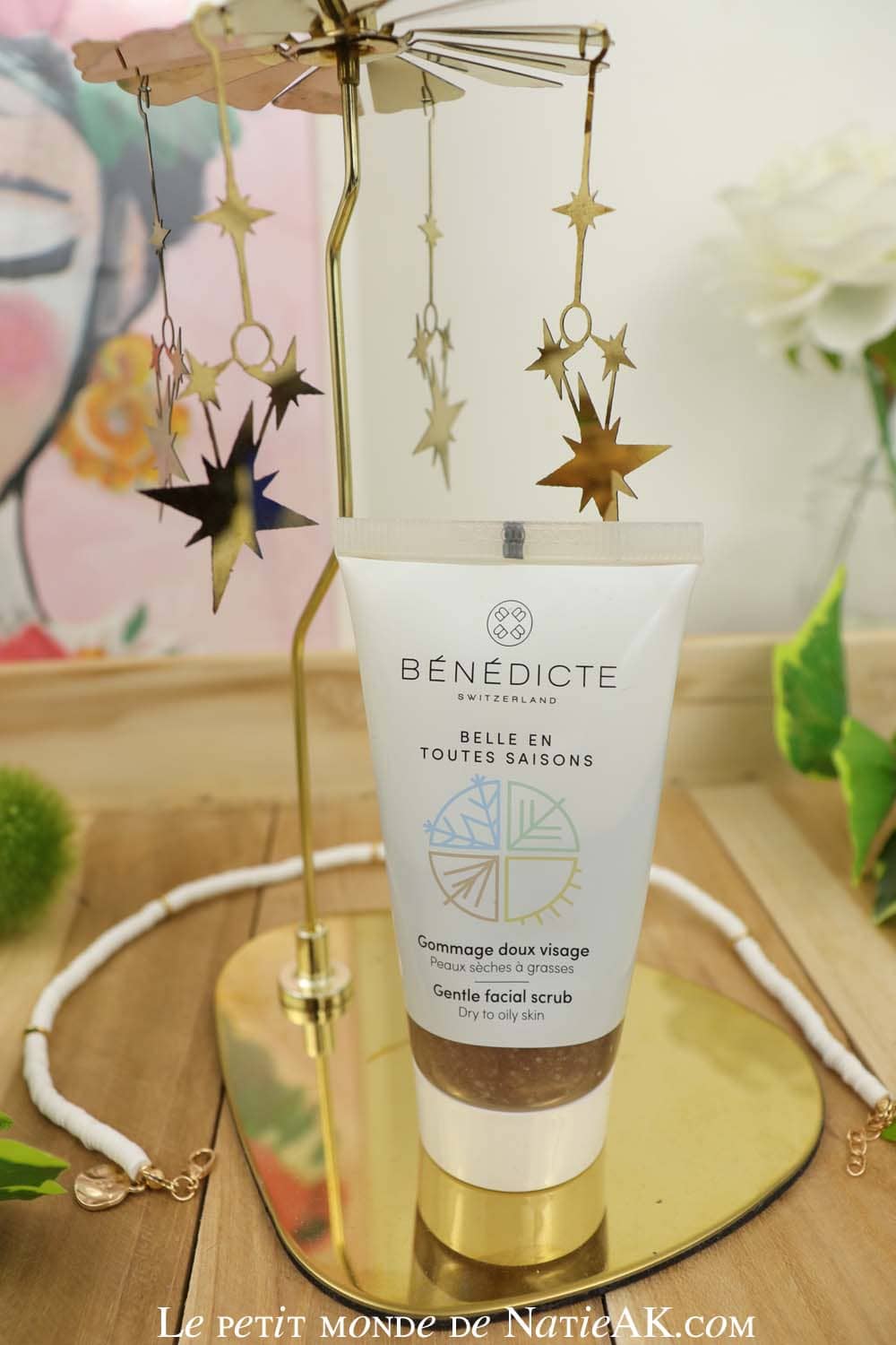  gommage visage doux Bénédicte cosmetics