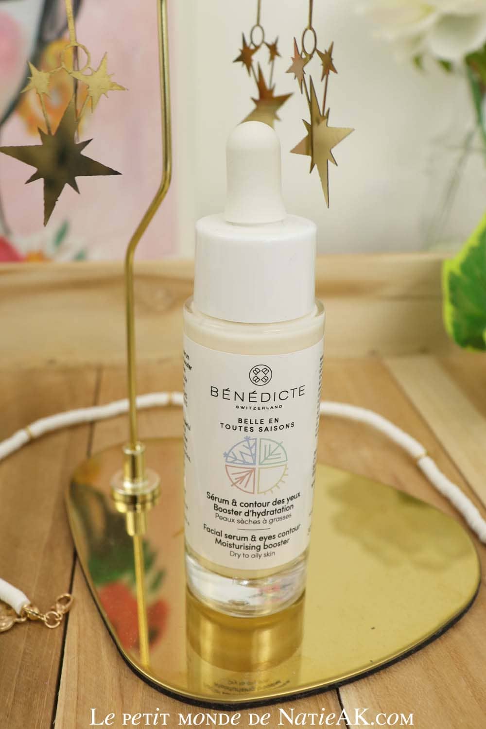 Conserver une belle peau en été sérum booster d'hydratation Bénédicte cosmetics