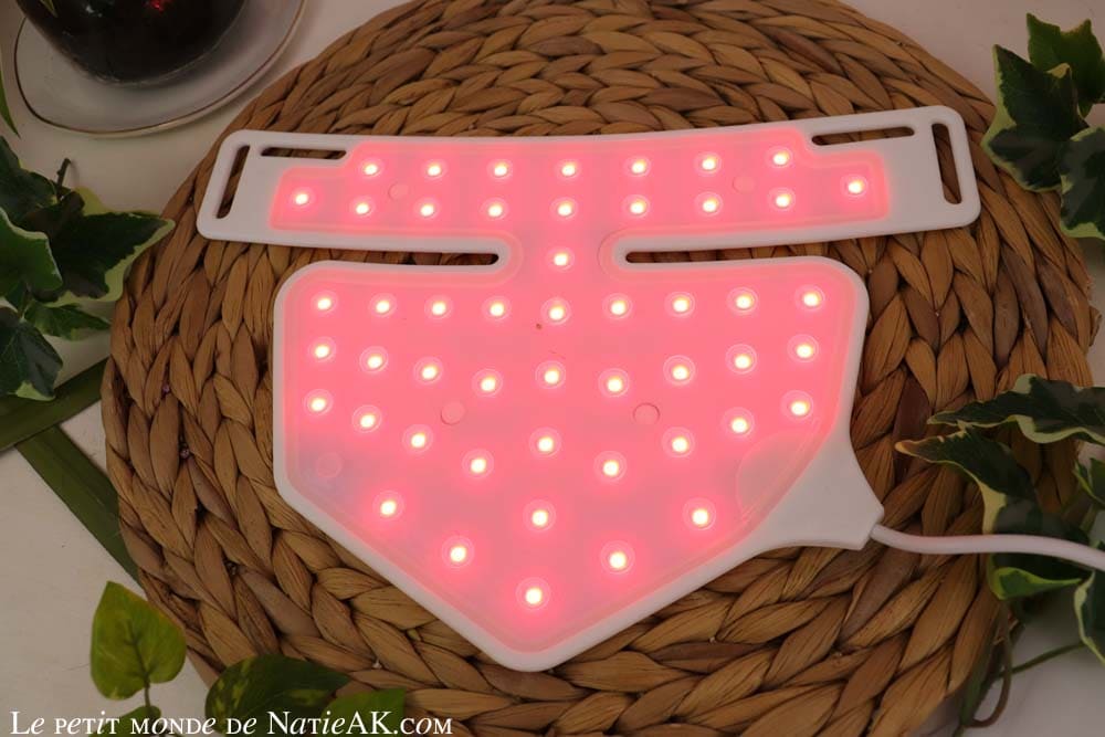 comment agit la limière LED rouge sur la peau ?