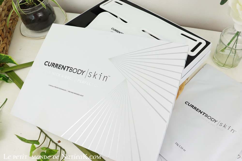 lumière LED rouge anti-âge pour le cou et le décolleté