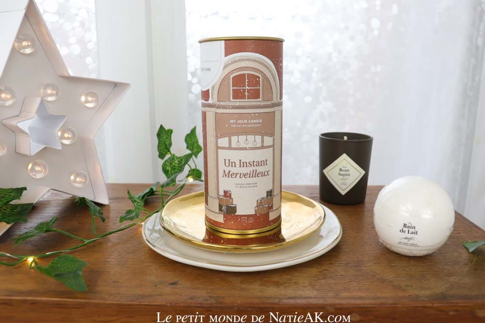coffret Un instant merveilleux My Jolie Candle