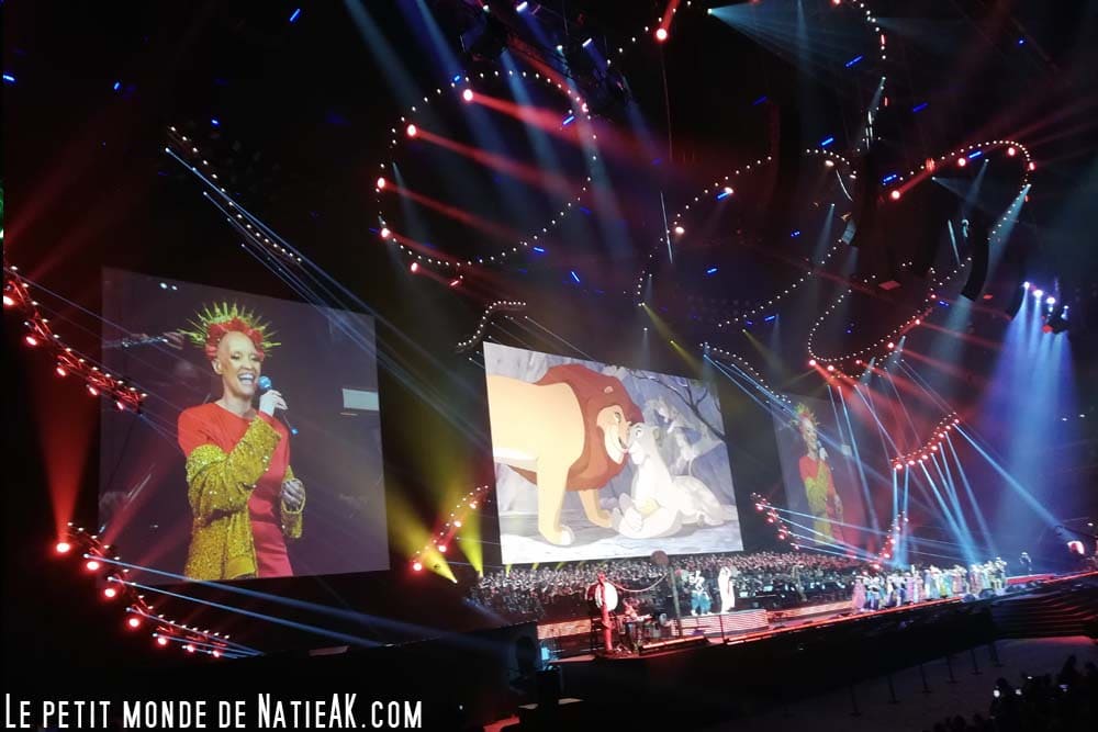 Disney 100 Concert événement Le Roi Lion Paris La défense arena Le Roi Lion
