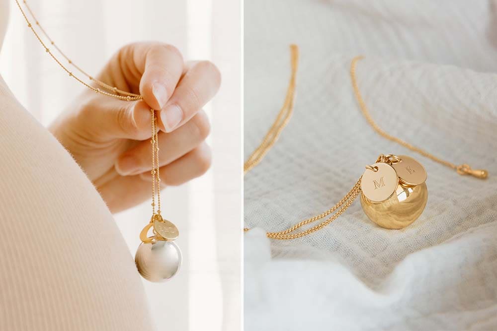 bijou pour apaiser le foetus et la futur maman