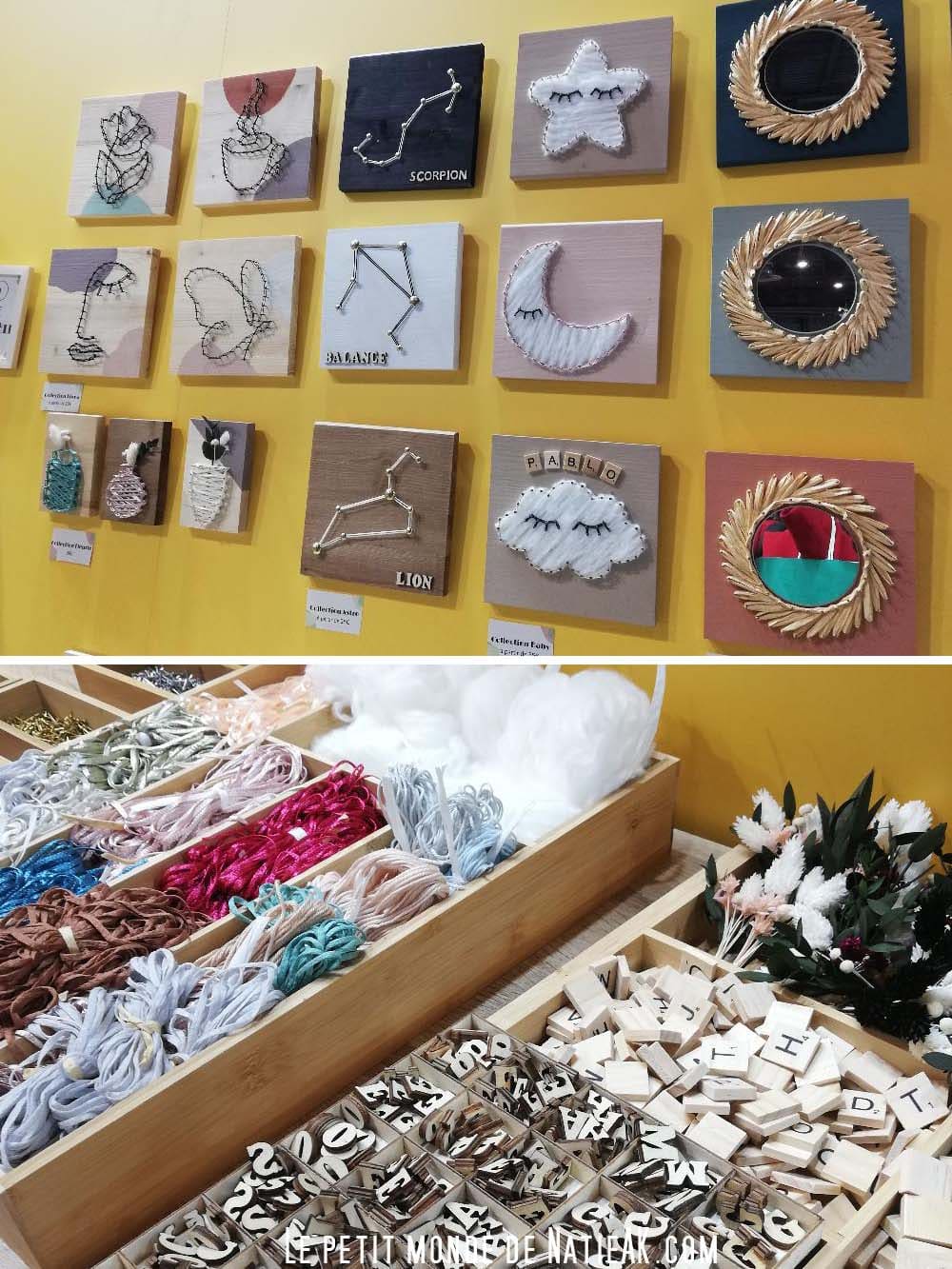 box DIY décoration mural l'atelier sur le fil