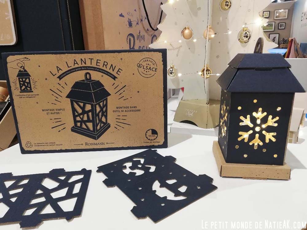 lanterne en carton recyclé de Rossmann mobilie