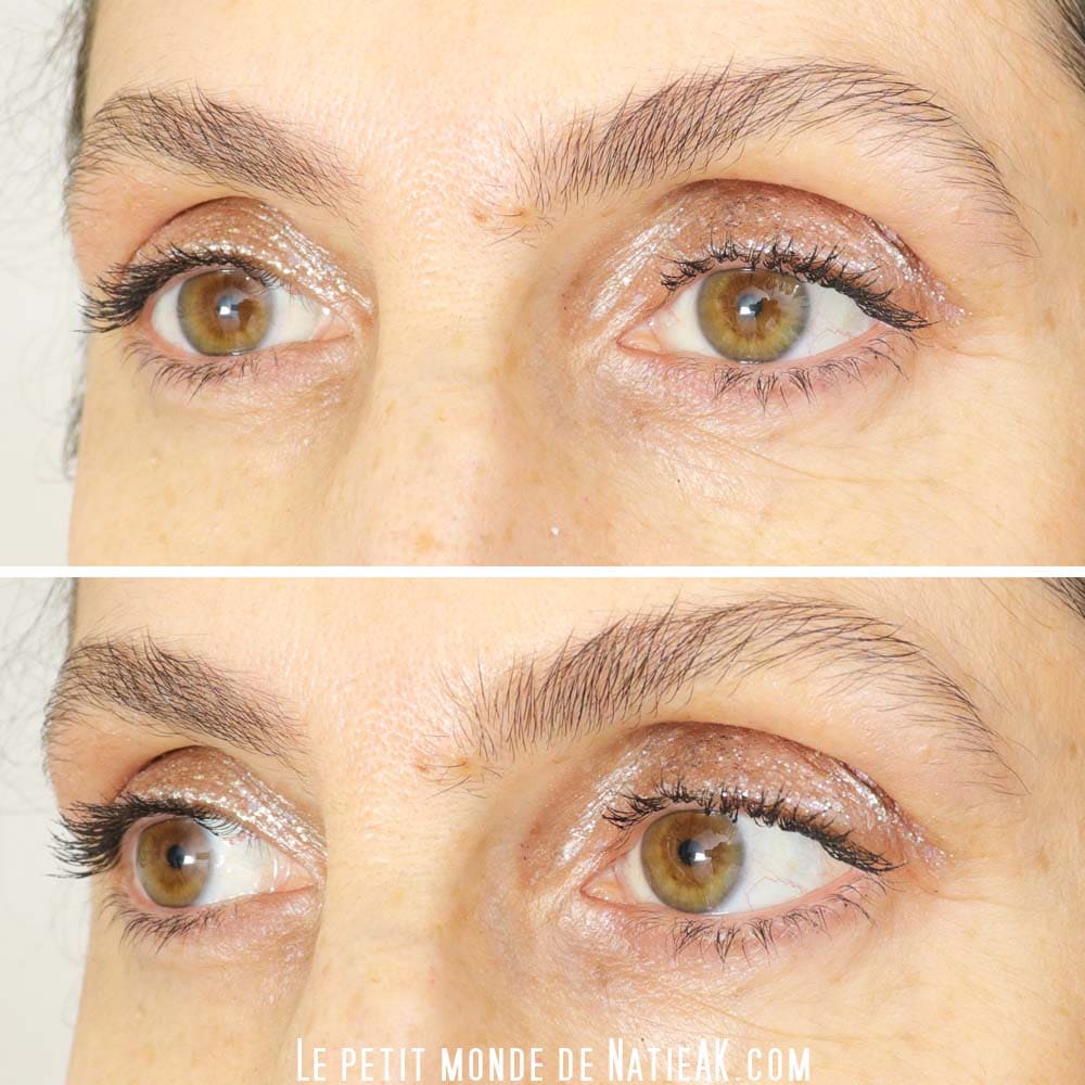 Maquillage de fête maquillage à paillettes si si la paillette avec gel pailletés