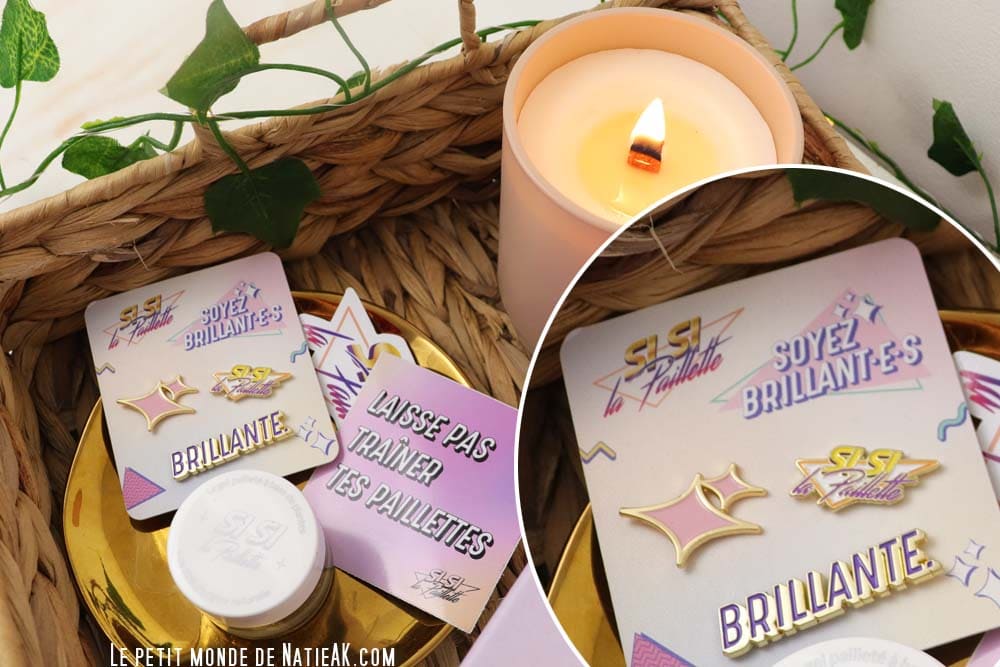 Maquillage de fête produits et accessoires pour apporter de la brillance à un look