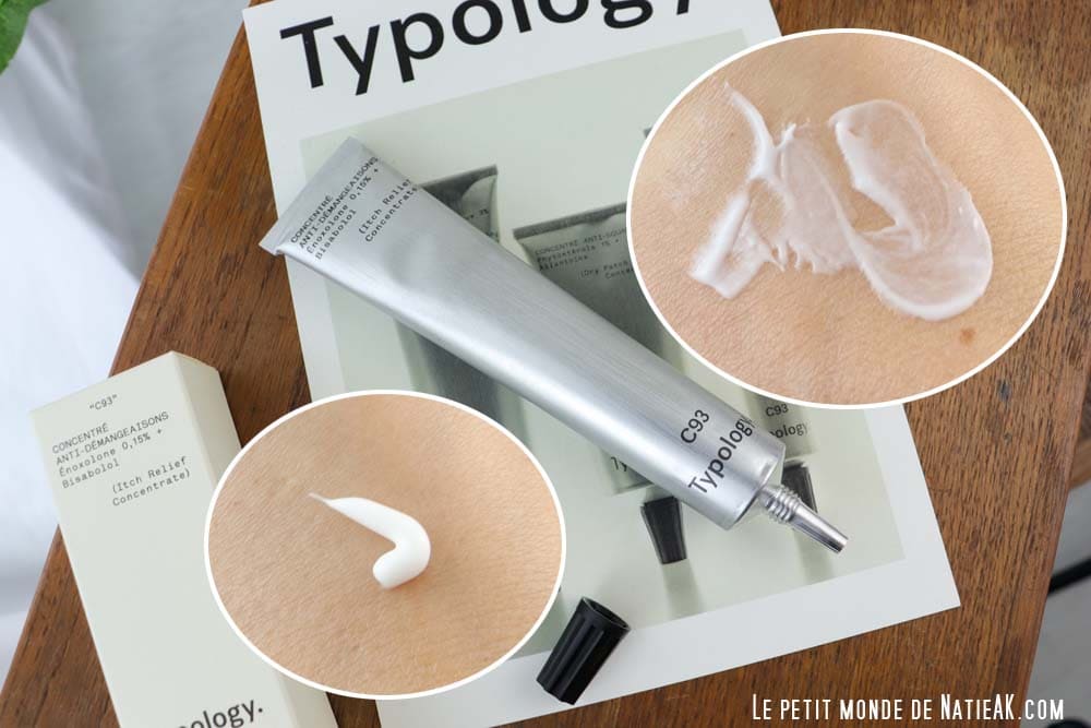 Typology : soins pour les peaux très sèches