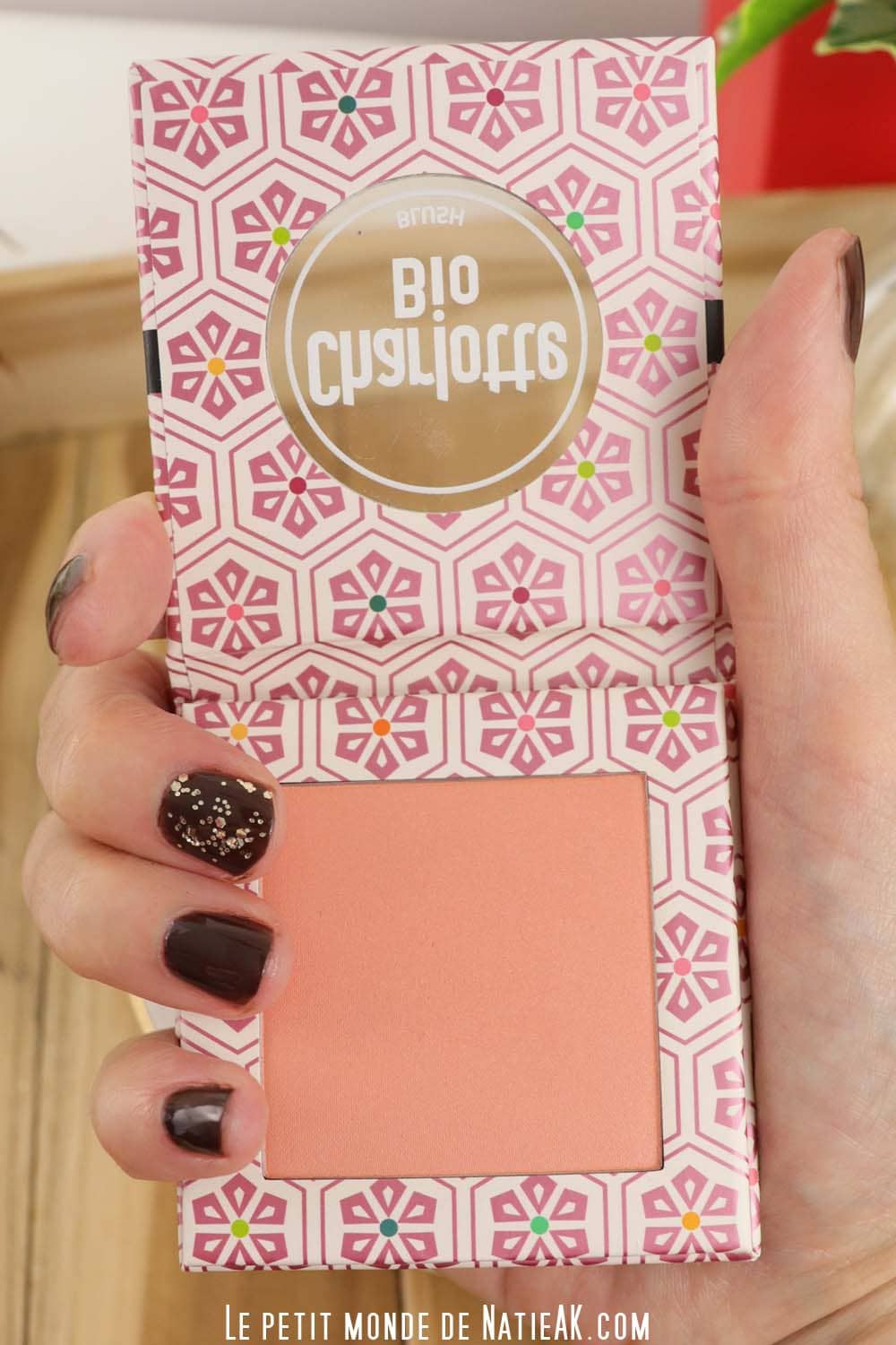 blush naturelle et bio Rose corail made in france et vegan