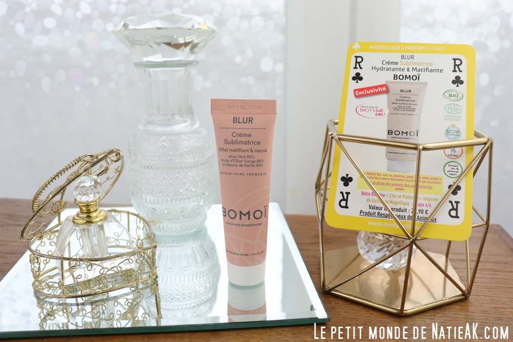 Crème sublimatrice Bio Blur de Bomoï