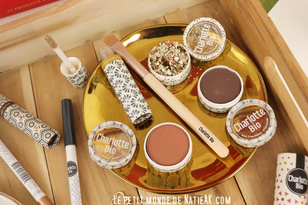 fard à paupières irisé Copper Bio Charlotte bio