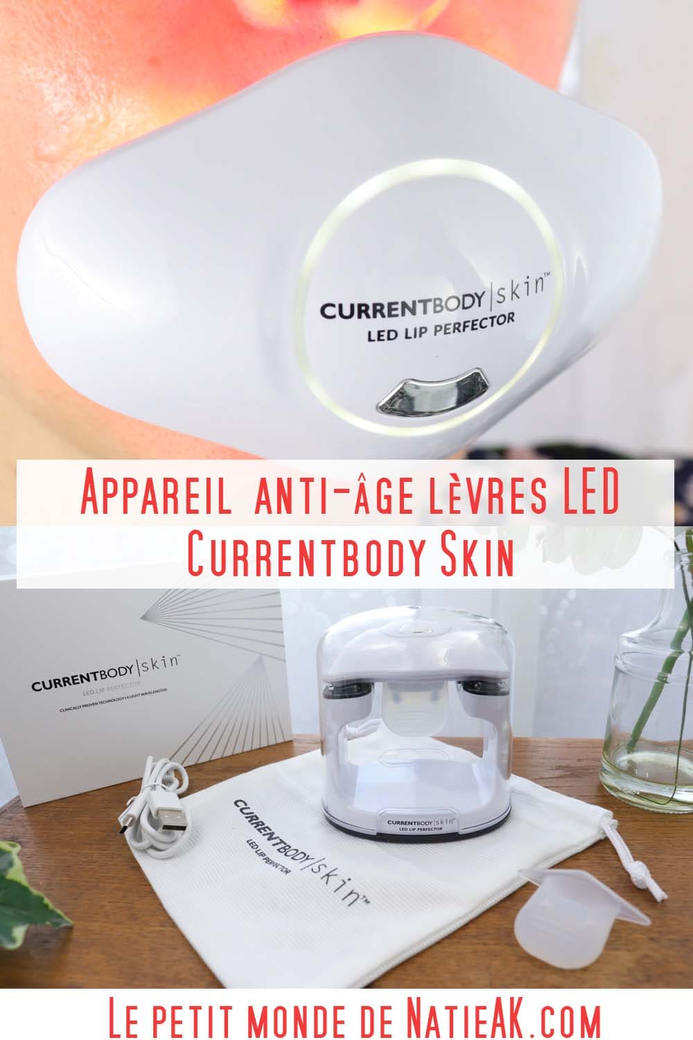 CurrentBody LIP Perfector appareil anti-âge de photothérapie pour des lèvres plus jeunes