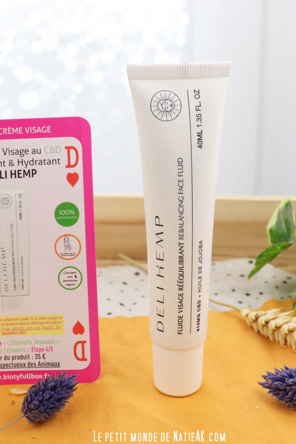 Fluide Visage Rééquilibrant Cosmétiques CBD