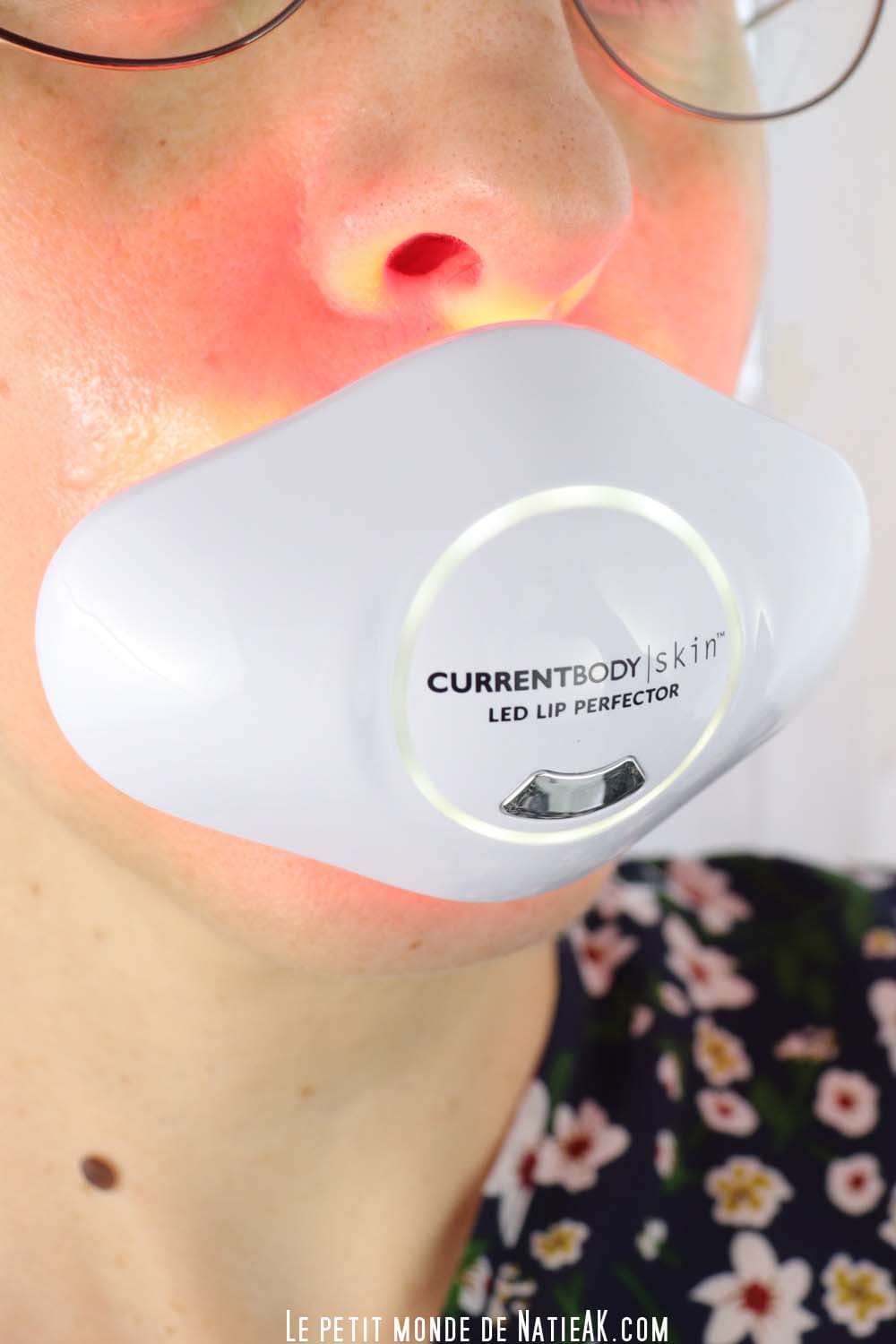 CurrentBody LIP Perfector appareil anti âge pour les lèvres qui utilise la technologie LED