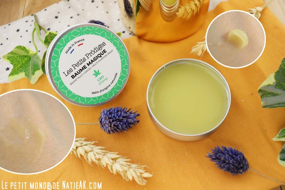 Avis Baume magique au CBD baume magique multi usage pour peaux sèches Les Petits Prödiges