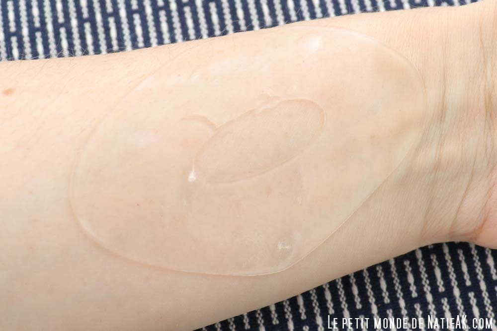 masque hydrogel nourrissant et hydratant pour lèvres