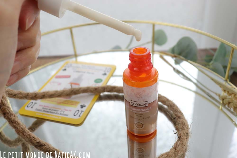 Biotyfull box avril 2024 soin visage pour avoir un teint halé sans soleil