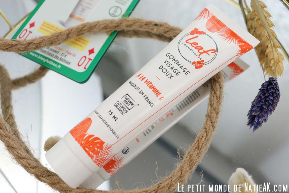 Biotyfull box avril 2024 code promo pour la marque bio Leaf Cosmétiques