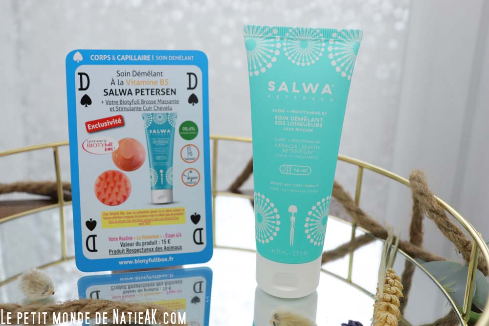 soin capillant protecteur et démêlant au chebé Salwa petersen