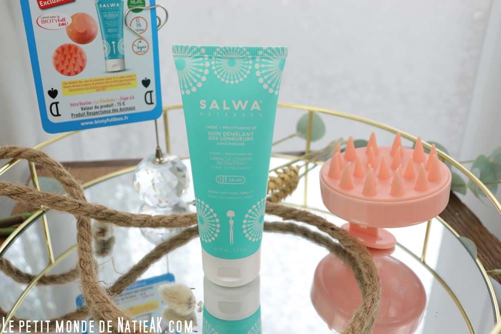 Biotyfull box avril 2024 accessoire stimulant pour la pousse des cheveux