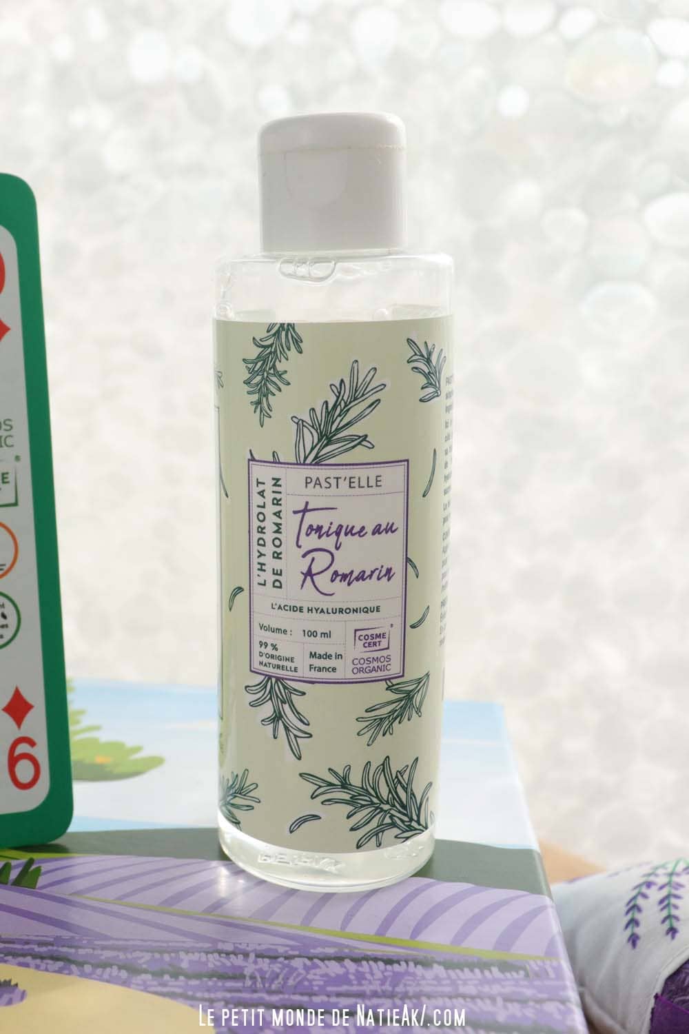 tonique au romarin hydratante bio Past'elle