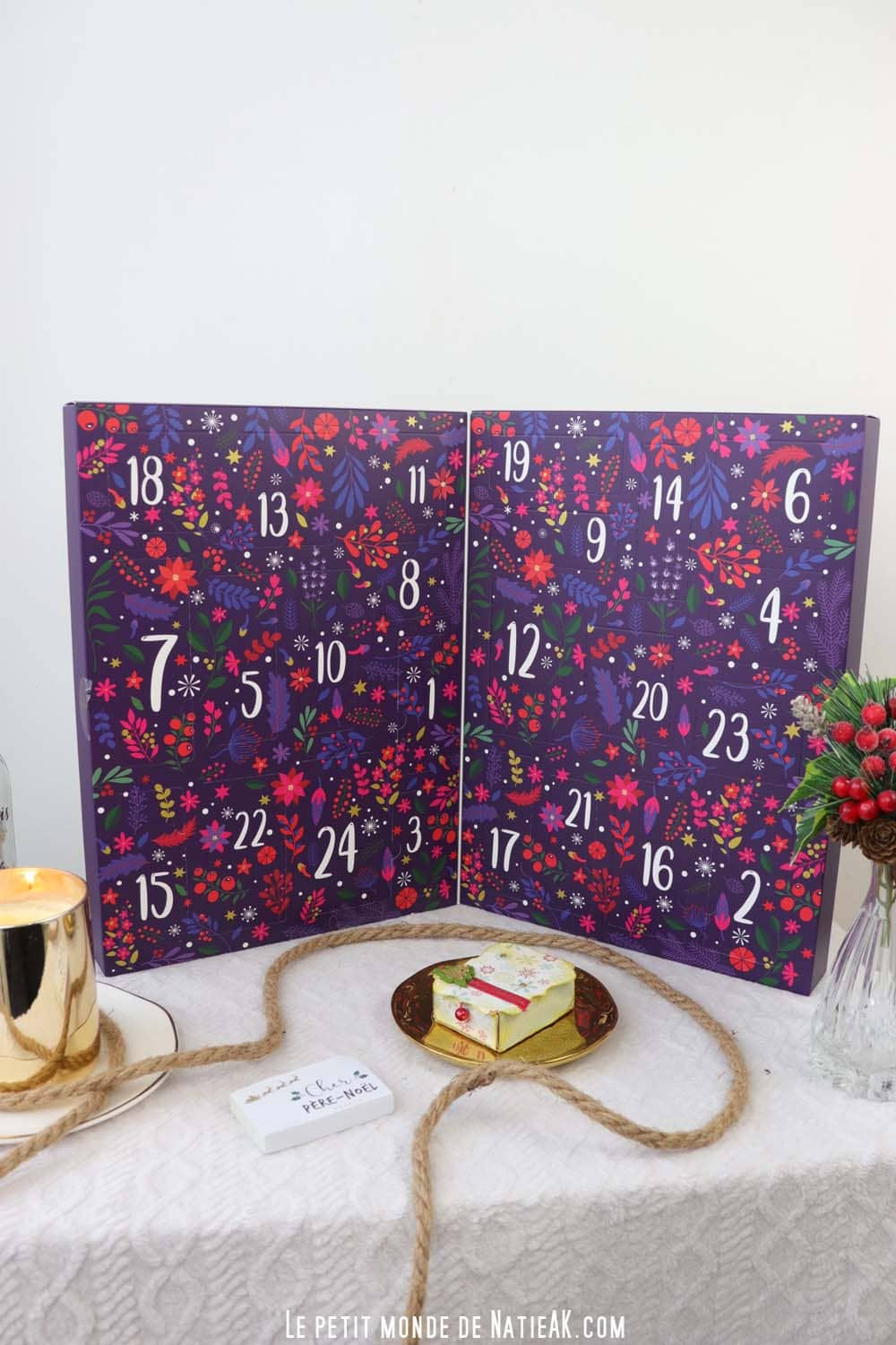 calendrier de l'avent beauté bio pour passer de merveilleuse fête