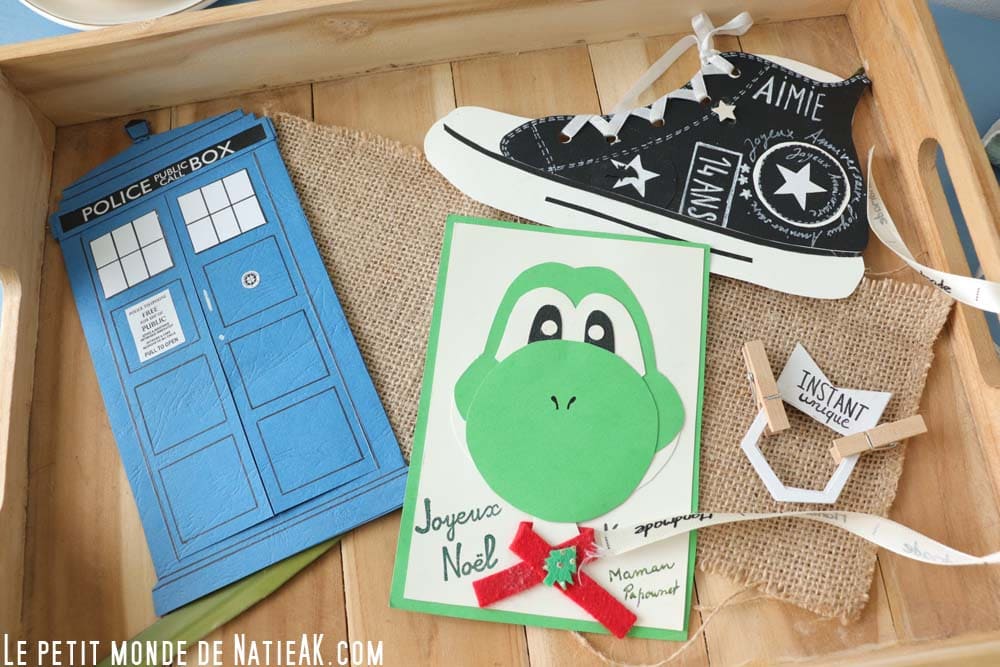 DIY Carte de vœux carte d'anniversaire Tardis, Doctor Who