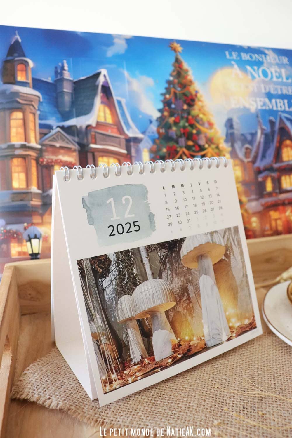 idée cadeau Noël : calendrier de bureau Cewe Idées cadeaux Photos pour Noël