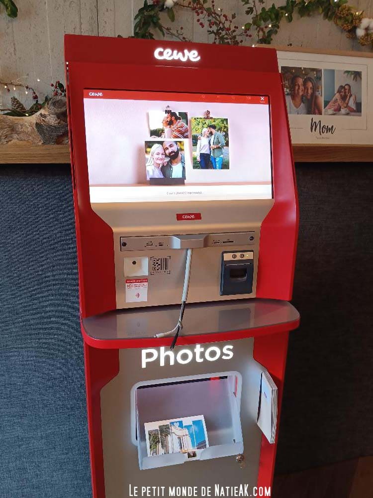 Cewe borne interactive avis borne interactive Cewe