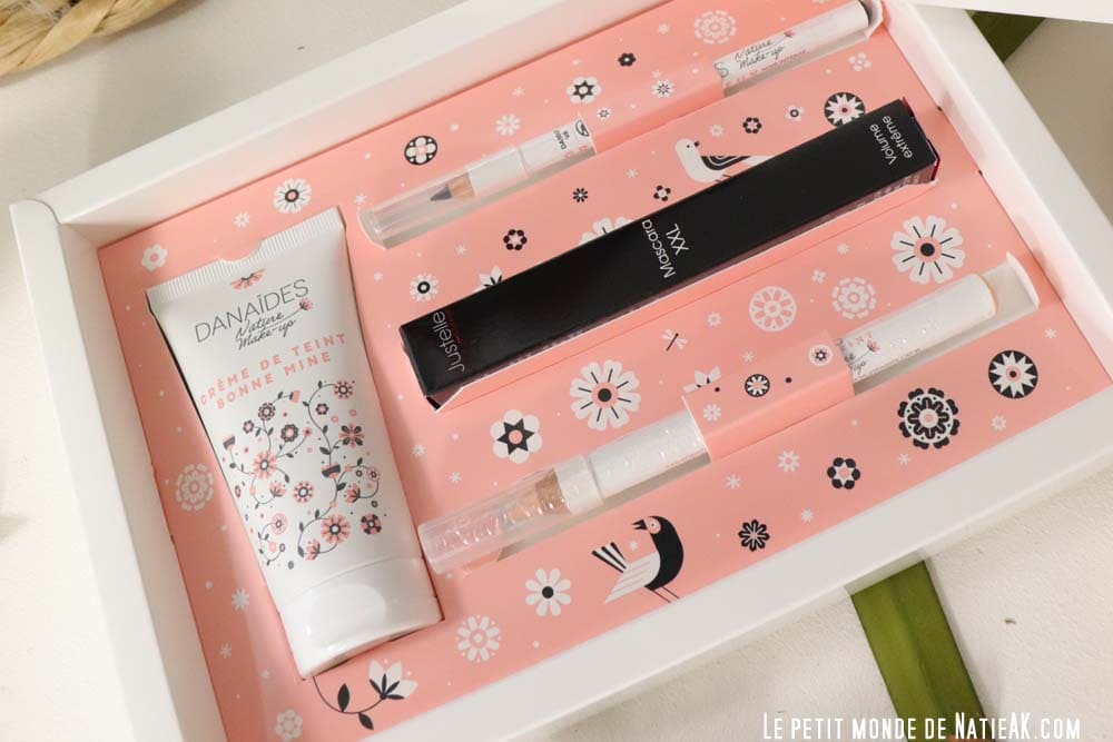 Idées cadeaux Noël  coffret de maquillage naturel Danaïdes Nature make-up