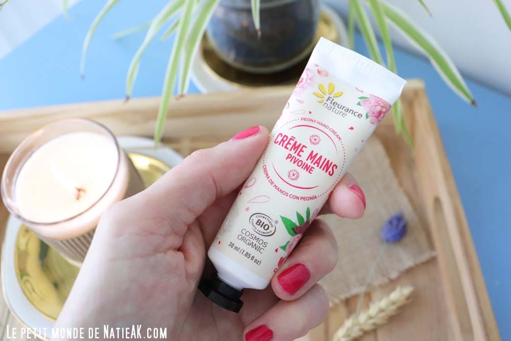 crème mains Fleurance Nature à la pivoine BIO