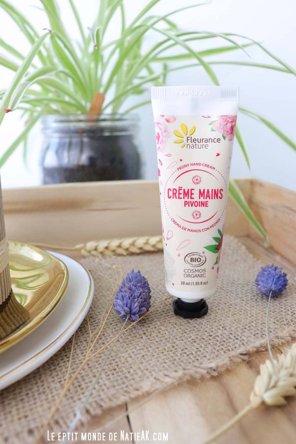 crème mains Pivoine Fleurance nature bon plan