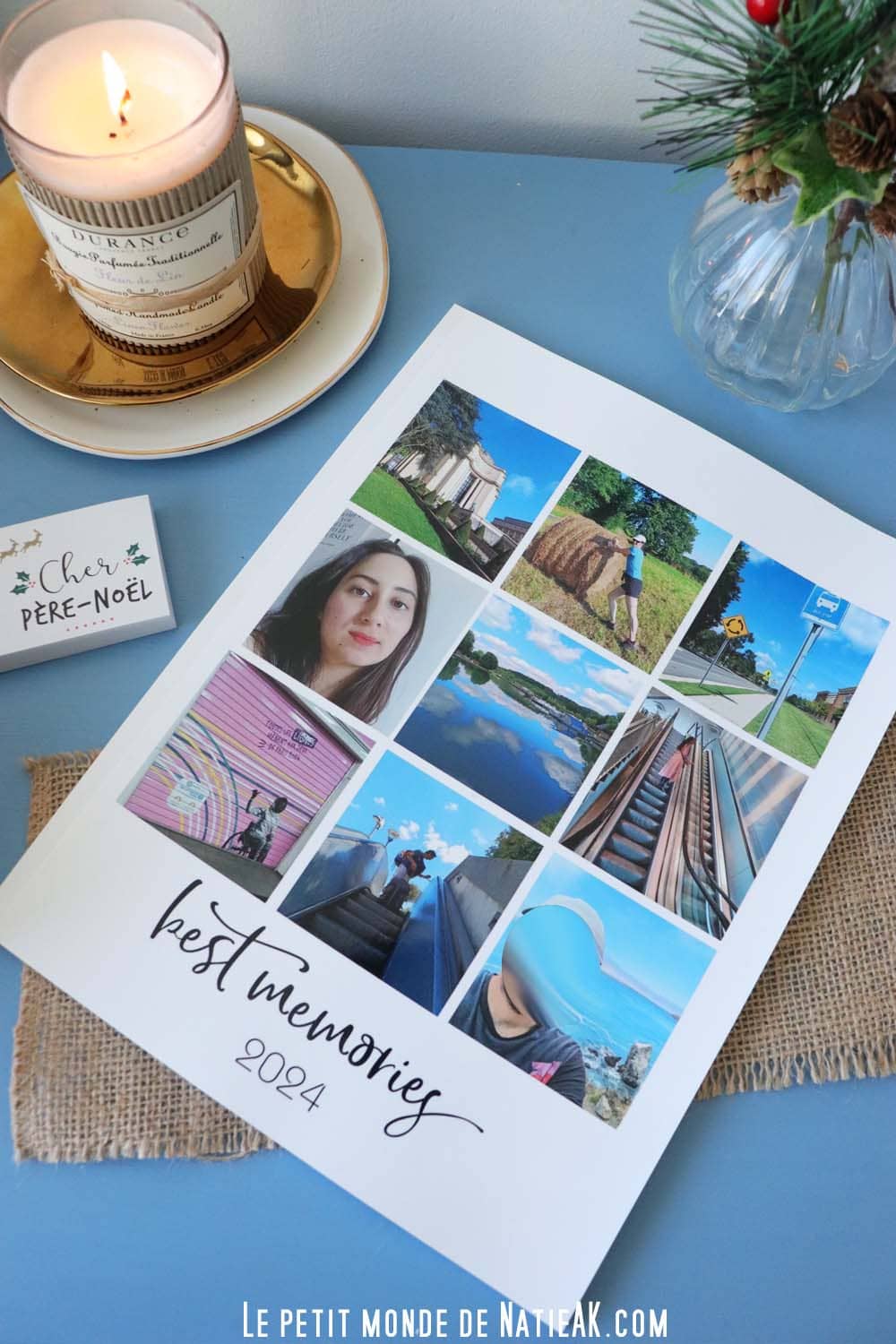 avis livre photo Cewe livre photo A4 Portrant sur papier satiné, avec une couverture souple Cewe