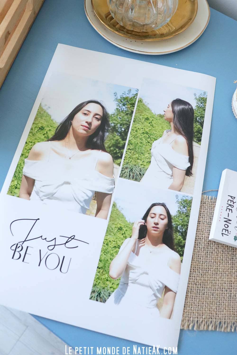 astuce pour faire un joli montage photo sur Cewe Idées cadeaux Photos pour Noël