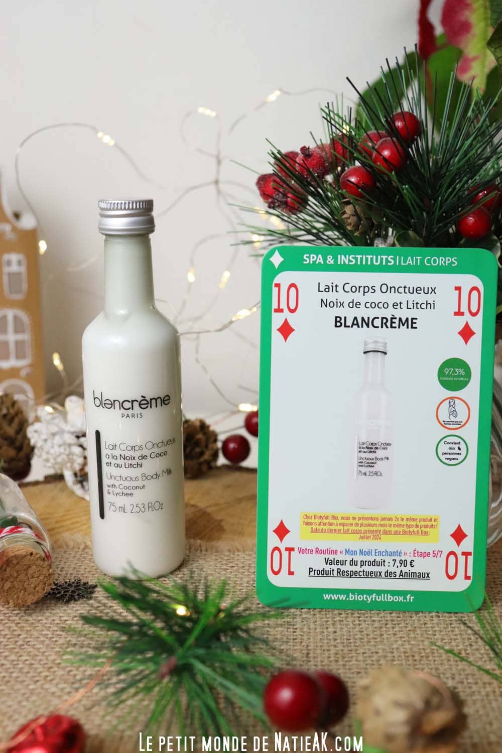 Lait corps onctueux Blancrème