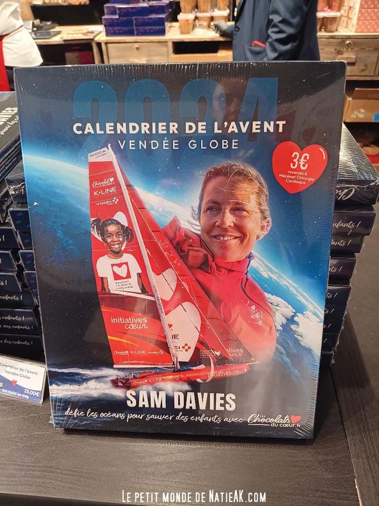 Calendrier de l'avent Les chocolat du coeur 2024