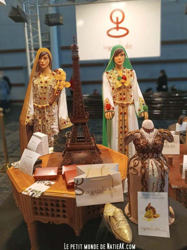 sculpture en chocolat de La Gazelle d'Or