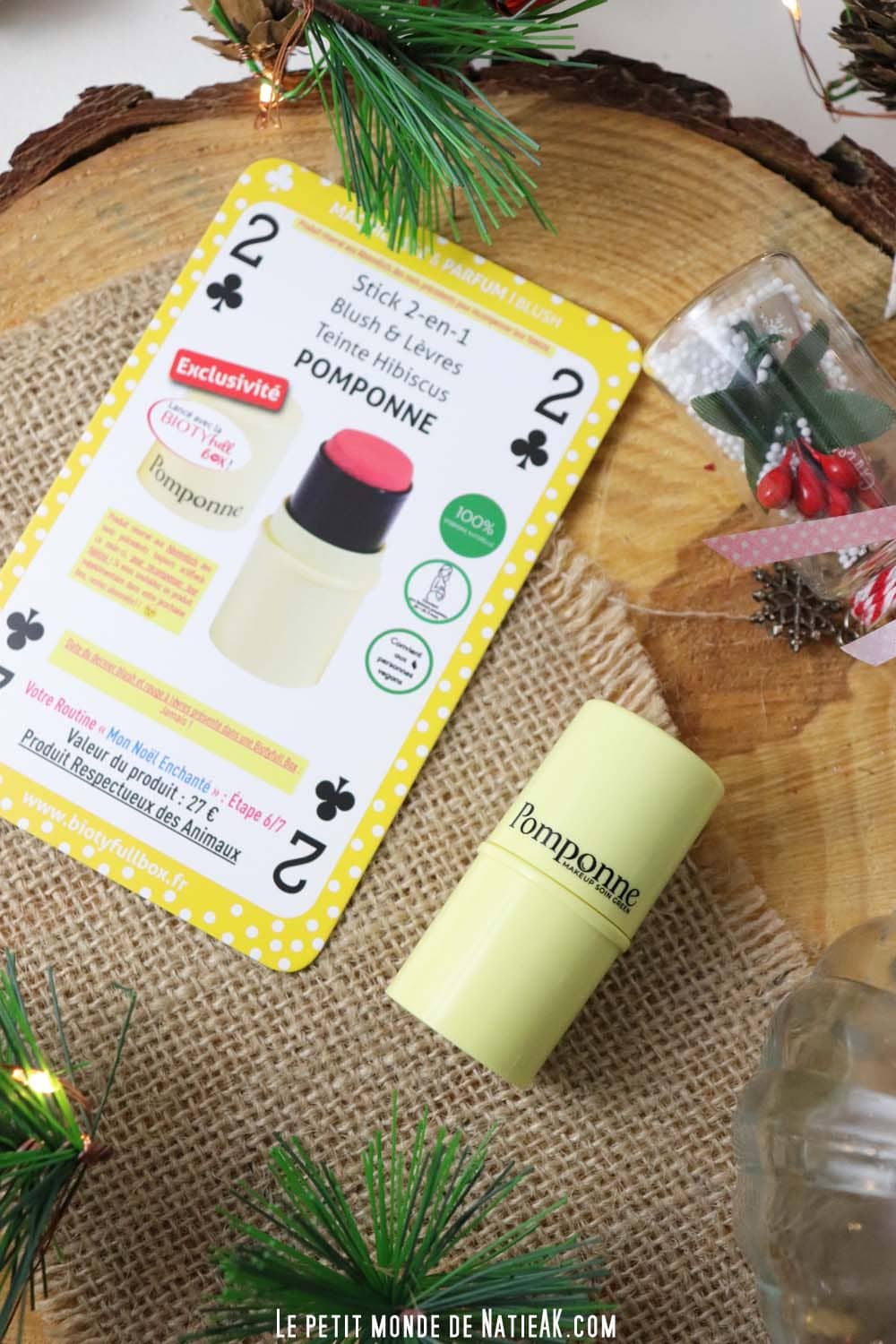 Baume & blush L'Hibiscus Pomponne