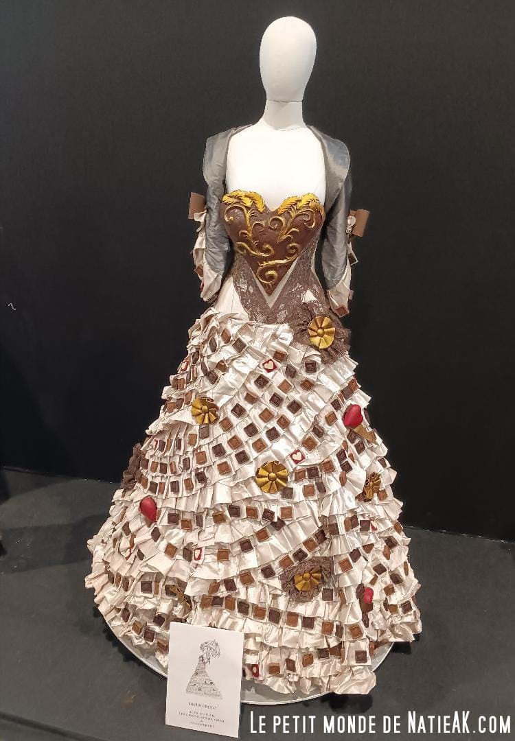 Robe en chocolat Alex Olivier Les chocolats du coeur