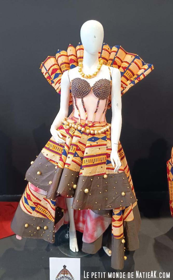 Robe en chocolat Salon du chocolat 2024