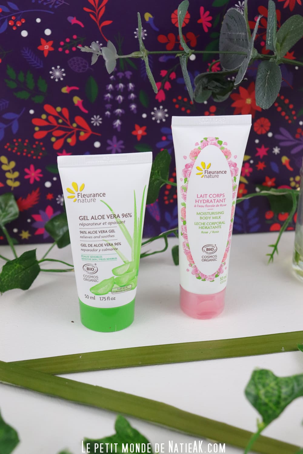 lait corps à l'eau florale de rose Bio Fleurance Nature