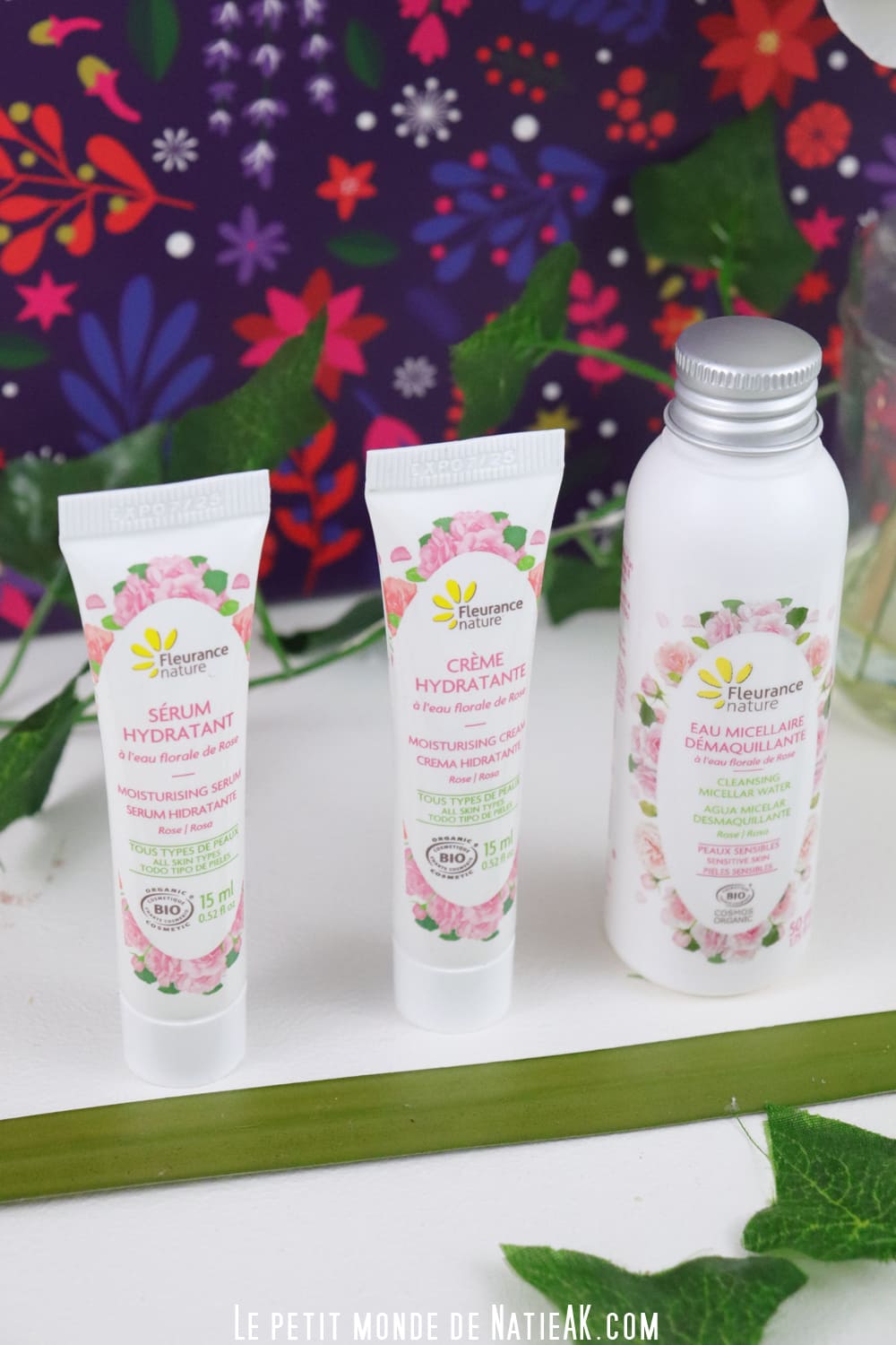 Sérum hydratant à l'eau florale de rose Bio Fleurance Nature