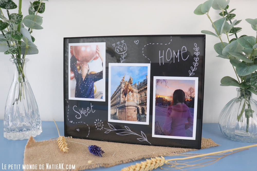 idée pour afficher ses photos dans un cadre